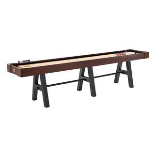 Barrington 132 in. Allendale Shuffleboard Table with Solid Wood Playfield and 8-Puck Set AC132Y22002