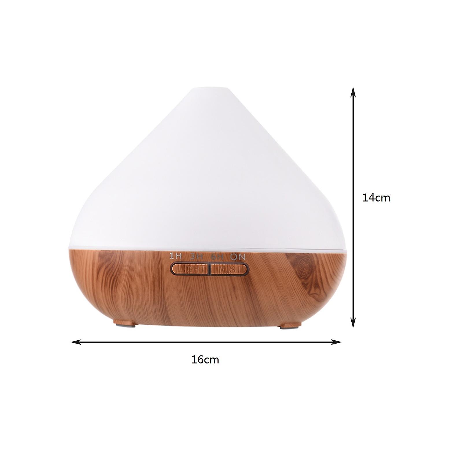 500ml Large Capacity Essential Oil Aromatherapy Diffuser Fragrant Oil Air Humidifier Vaporizer With Colorful Lighting Remote Control Timer For Home Be