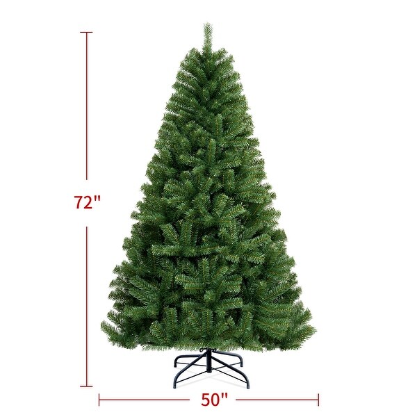 Artificial Christmas Trees With Foldable Metal Stand (6 / 7.5 / 9 ft.)