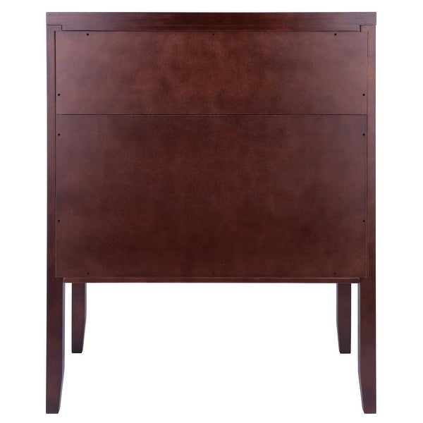 Wood Orleans Modular Buffet Cabinet， Sideboard， Cappuccino Finish