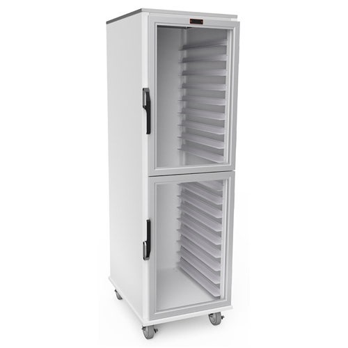 Lockwood CA72-RR18-CDD-R Enclosed Transport Cabinet， Non-Insulated， Mobile， Full Height