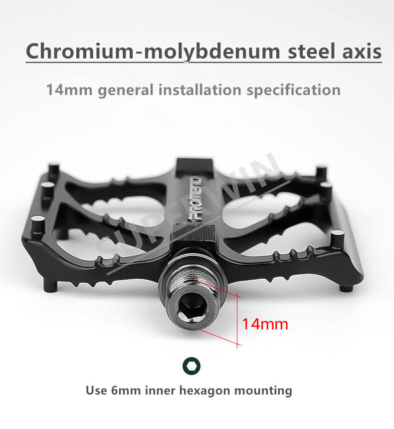 2021 MTB Bicycle Pedals 3 Bearing Ultralight Aluminum oy Cycling Pedals Non slip Bike pedal