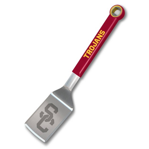 Ncaa Usc Trojans Stainless Steel Bbq Spatula With Bottle Opener