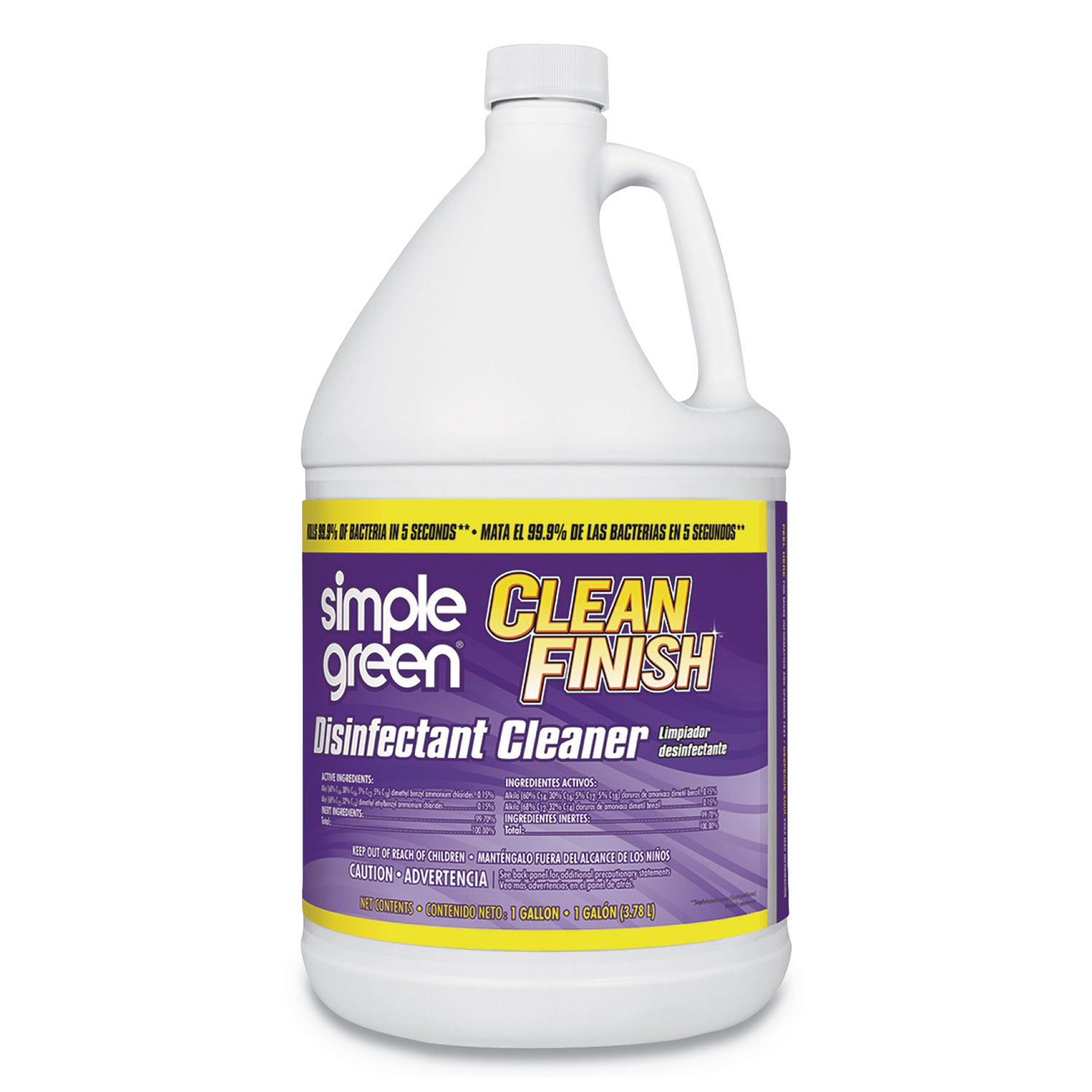 Clean Finish Disinfectant Cleaner by Simple Greenandreg; SMP01128