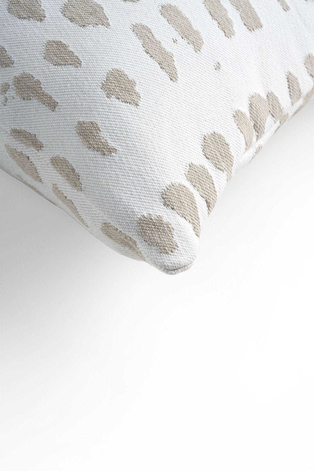 White Dots Outdoor Cushion