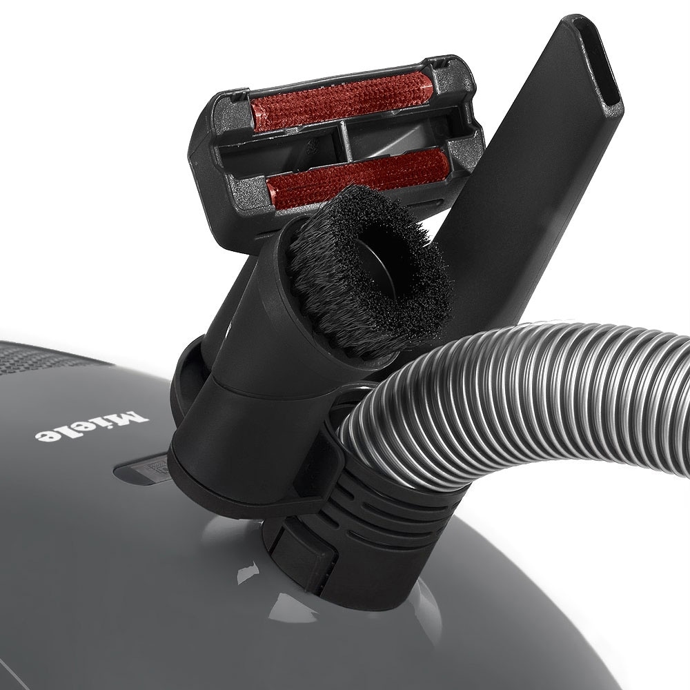 Miele Classic C1 Pure Suction Canister Vacuum Cleaner + SBD285 3 Rug   Floor Tool + Crevice Tool + Upholestry Tool + Dust Brush