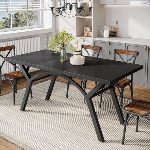 63 Inches Dining Table Kitchen Dinner Table for Dining Room