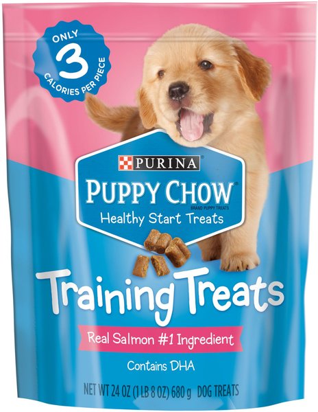 Puppy Chow Healthy Start Salmon Flavor Training Dog Treats