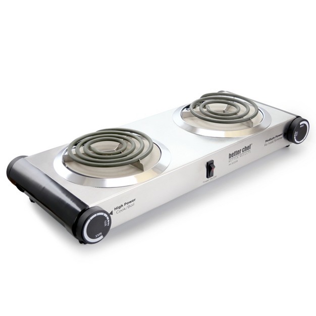 Better Chef Im 302db Stainless Steel Dual Electric Burner