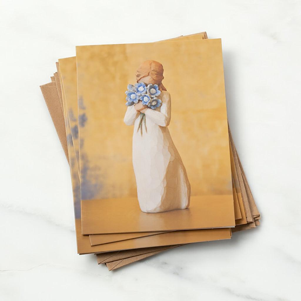 Willow Tree  Forget-me-not Notecards—Pack of 8