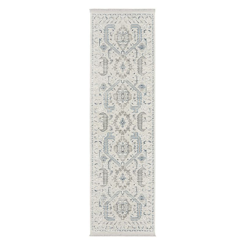 Nourison Lennox Traditional Blooming Fringe Indoor Rug