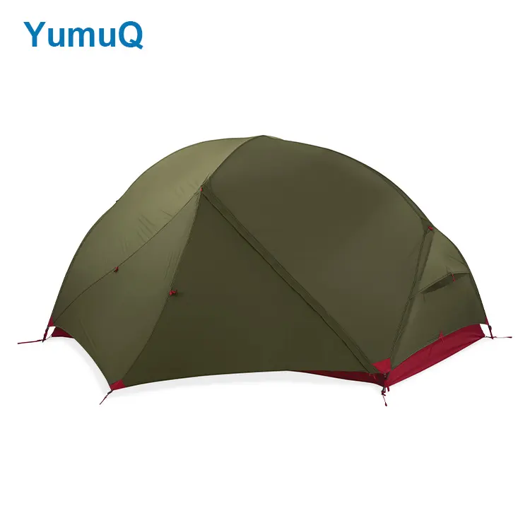 YumuQ 2 People Man Ultralight Lightweight Backpacking Ultralight Hiking Small Tent Cheap Factory Price  Season