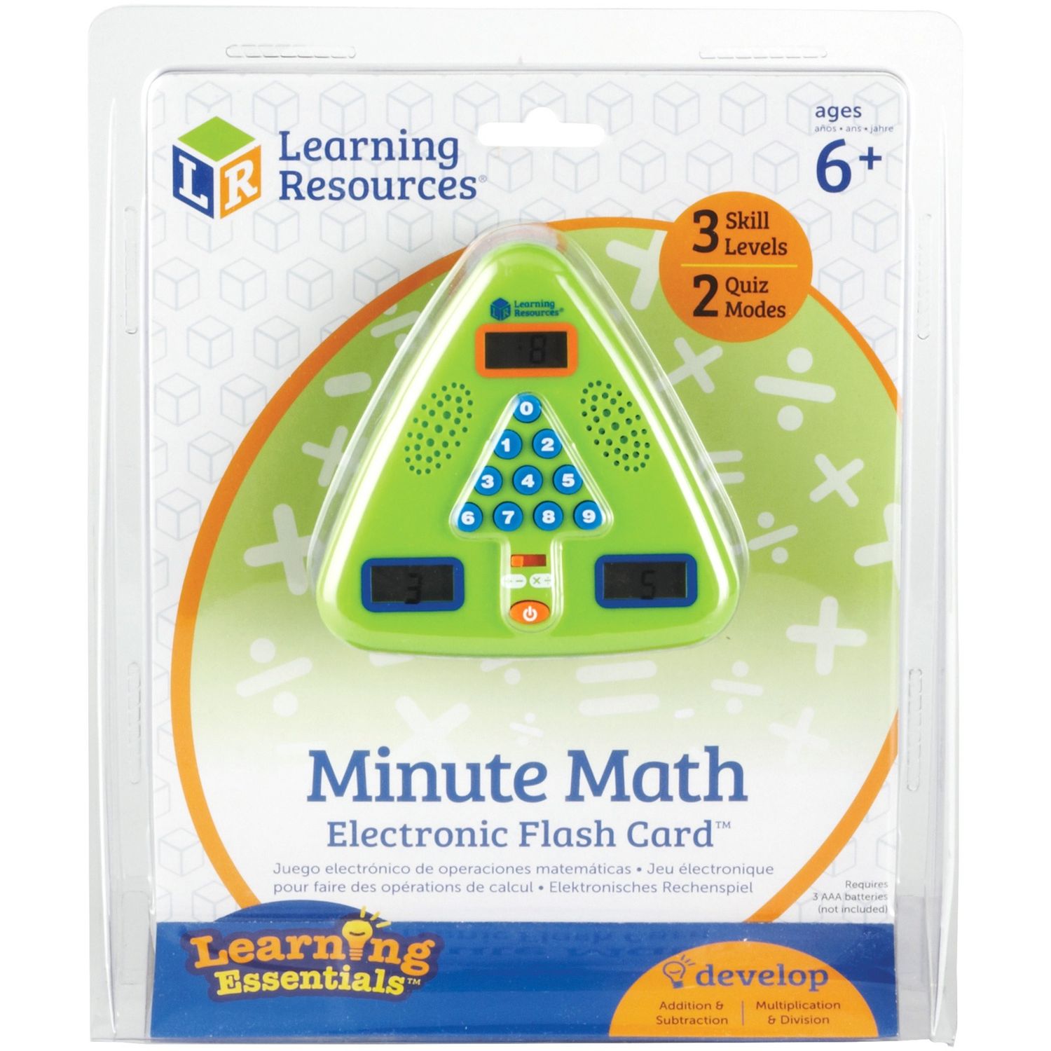 Minute Math Electronic Flash Card by Learning Resources LRNLER6965