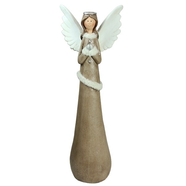 Tall Praying Angel Christmas Figure