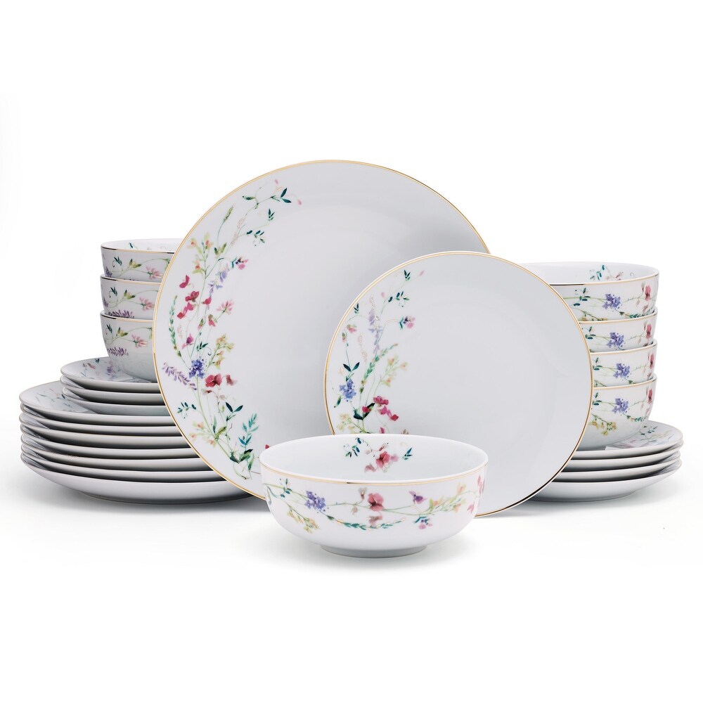 Mikasa Kalina 24 Piece Dinnerware Set  Service for 8