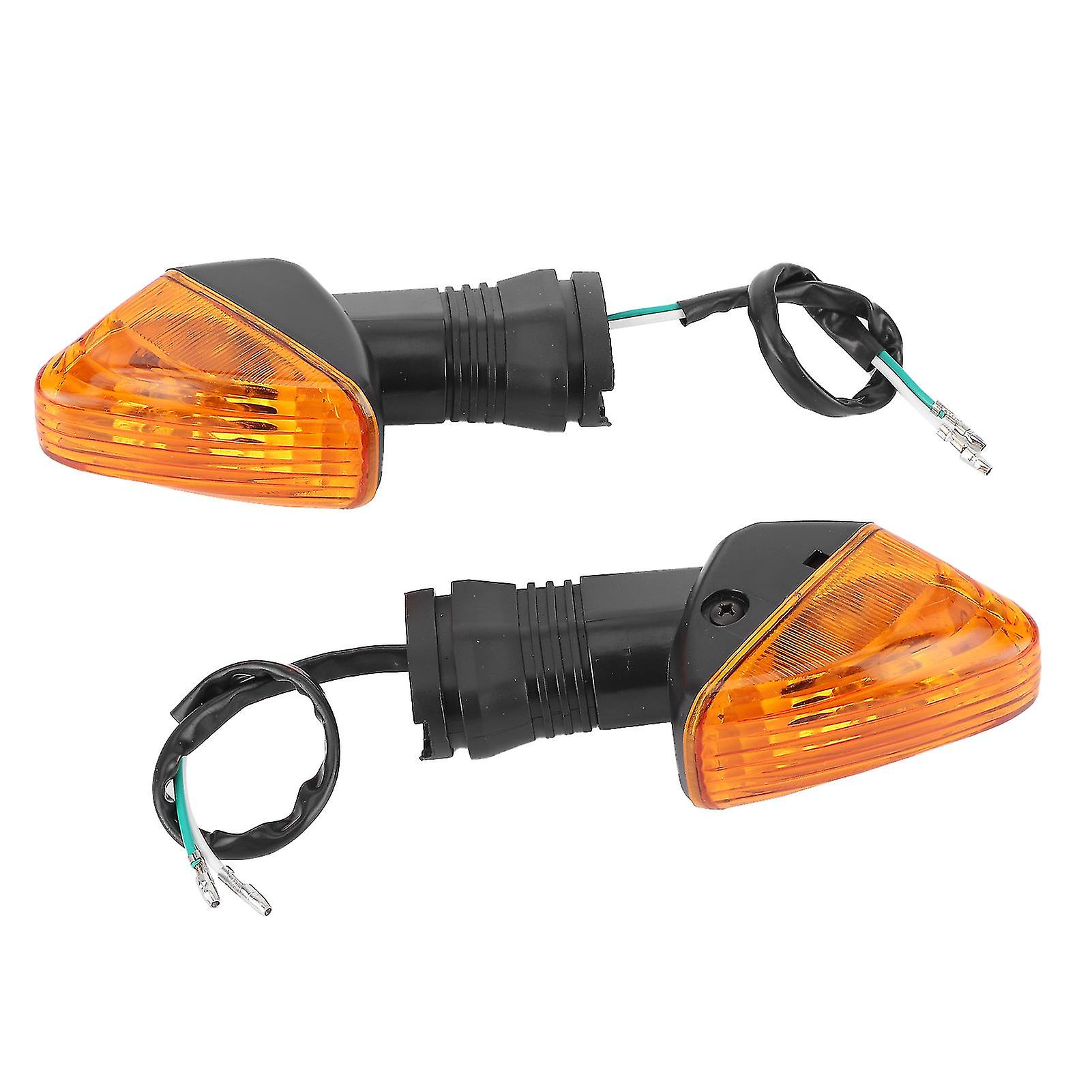 2pcs Motorcycle Led Turn Signal Light Lamp 12v Fit For Kawasaki Ninja Zx-6r/kle/klr/z750s