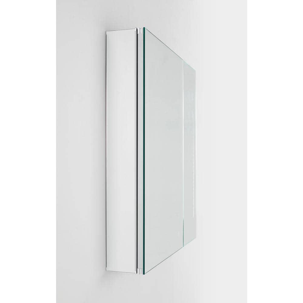 Aquadom Royale 36 in W x 30 in H Recessed or Surface Mount Medicine Cabinet with BiView Doors