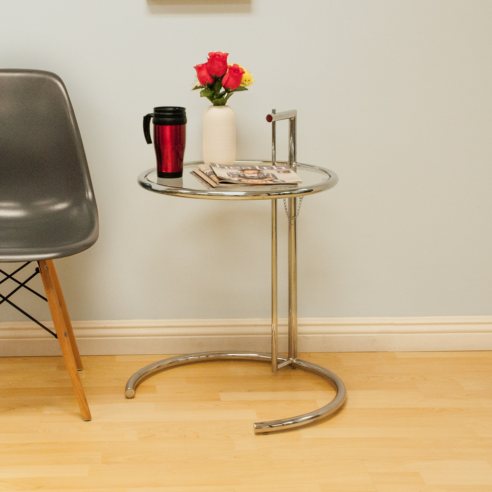 Mod Made Eileen Adjustable Height Modern Side Table   Contemporary   Side Tables And End Tables   by Mod Made  Houzz