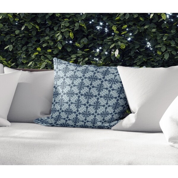 WONDER BLUE Indoor-Outdoor Pillow By Kavka Designs