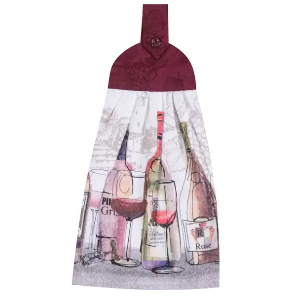 Kay Dee Designs Choice Wine Tie Towel