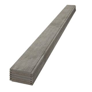 UFP-Edge 1 in. x 8 in. x 8 ft. Barn Wood Gray Pine Shiplap Board (6-Pack) 325825