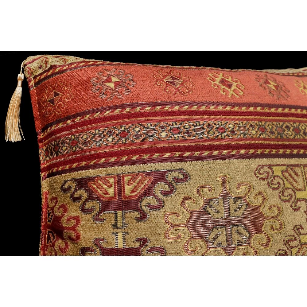 Turkish Kilim Pattern Rustic Pamala Decorative Pillow