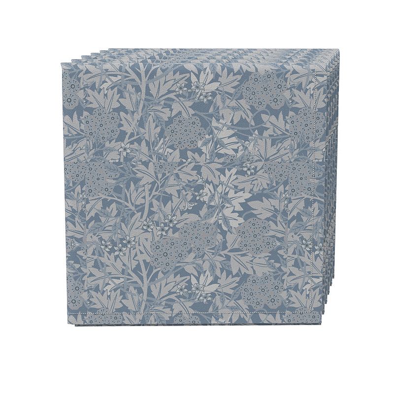 Napkin Set of 4， 100% Cotton， 20x20， Floral 66