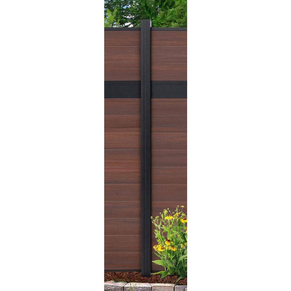 Veranda Euro Style 8 ft. Ground Install Fence Post Kit EF 20508