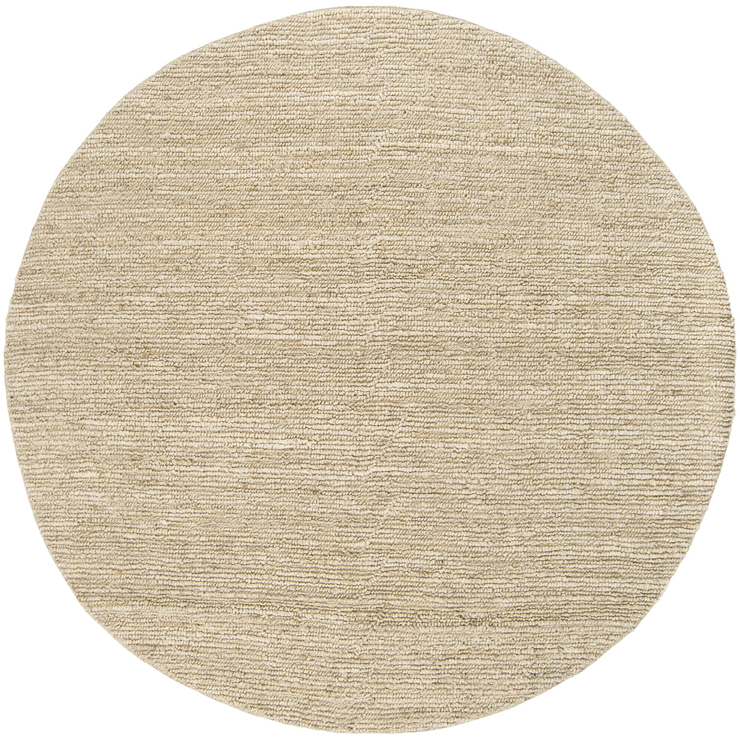 Continental Collection Jute Area Rug in Antique White