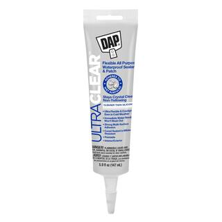 DAP 5 oz. Ultra Clear All Purpose Waterproof Sealant 18387