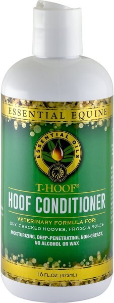 Equus Magnificus Essential Equine Horse T-Hoof Conditioner， 16-oz bottle