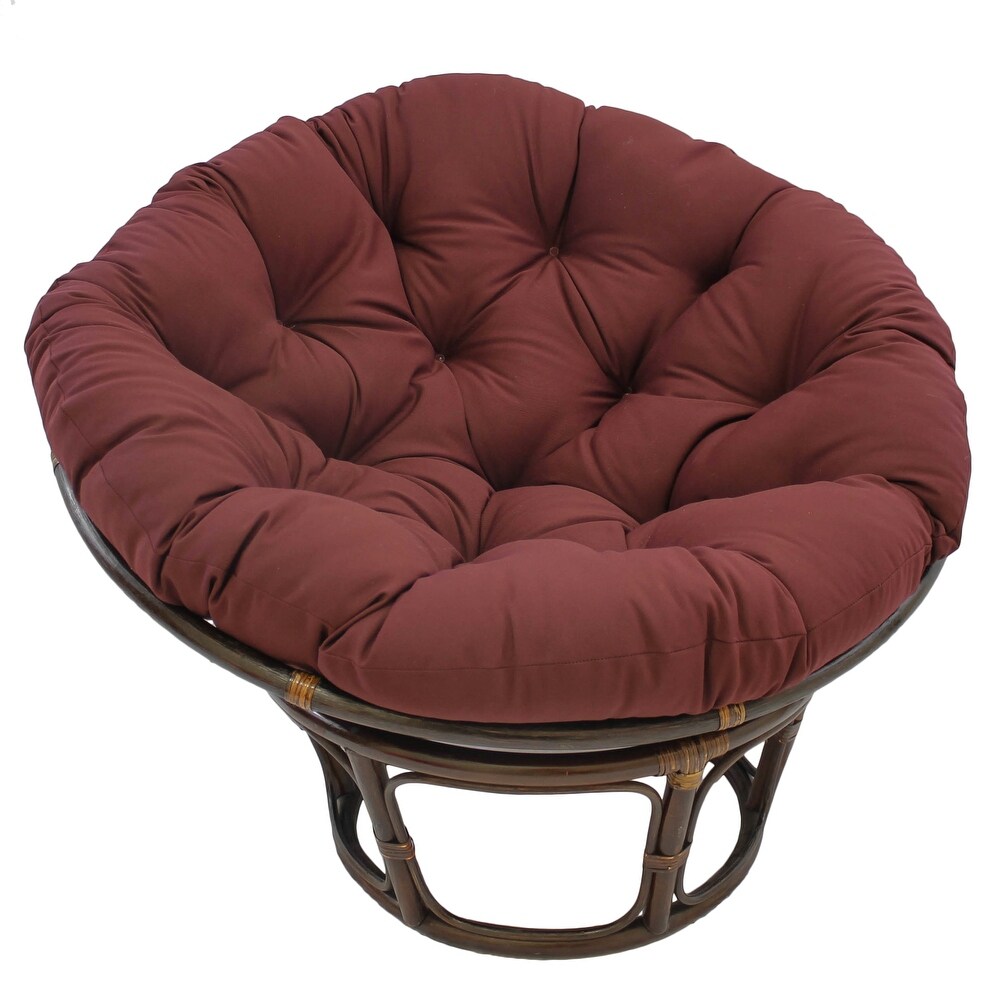 48 inch Solid Twill Papasan Cushion (Cushion Only)