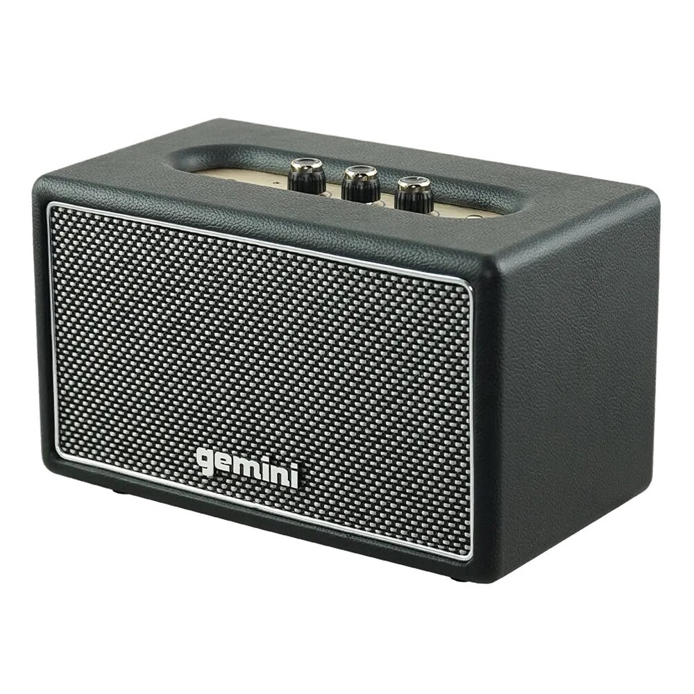 Gemini rechargeable powered portable 45 watt Bluetooth stereo speaker