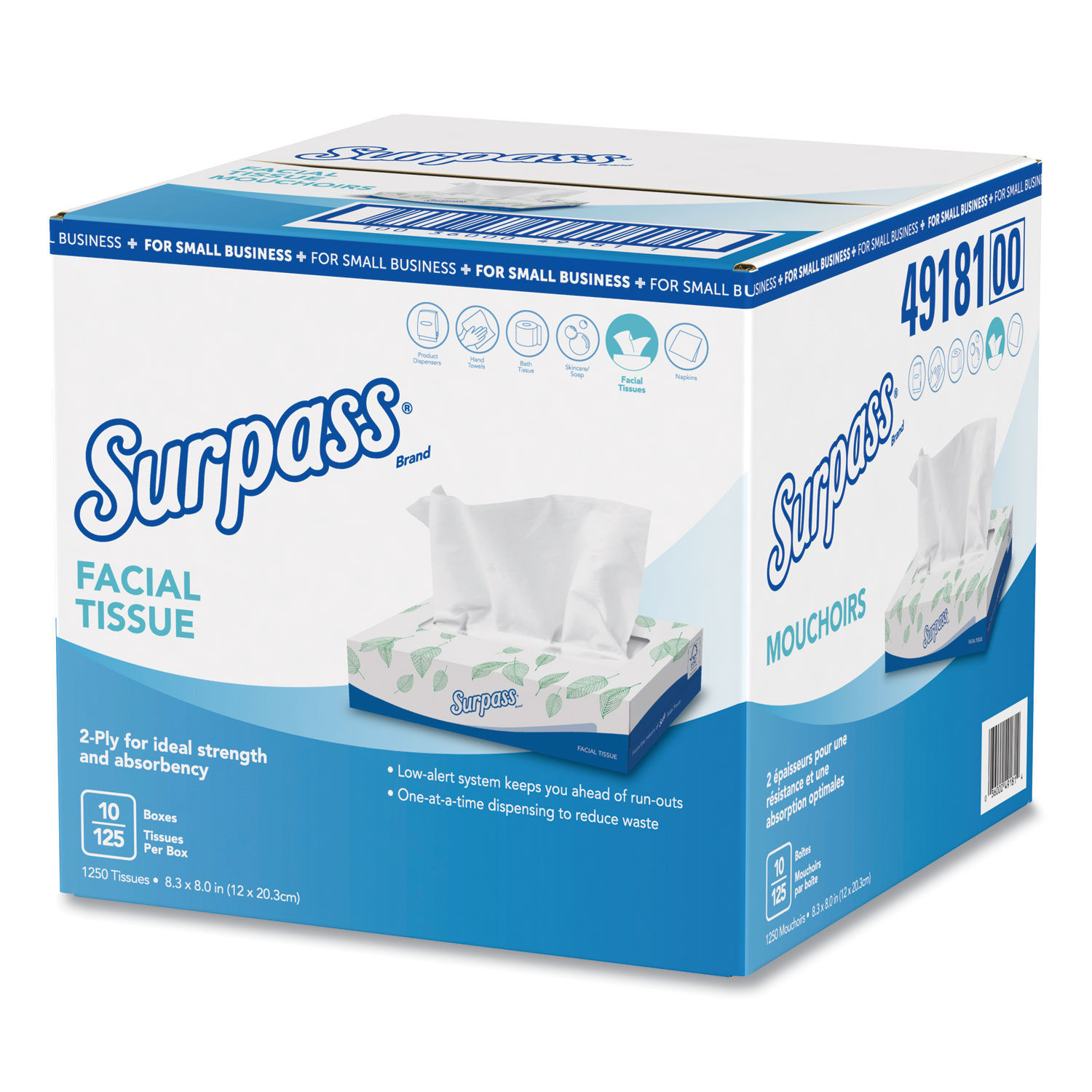 Facial Tissue by Surpassandreg; KCC49181