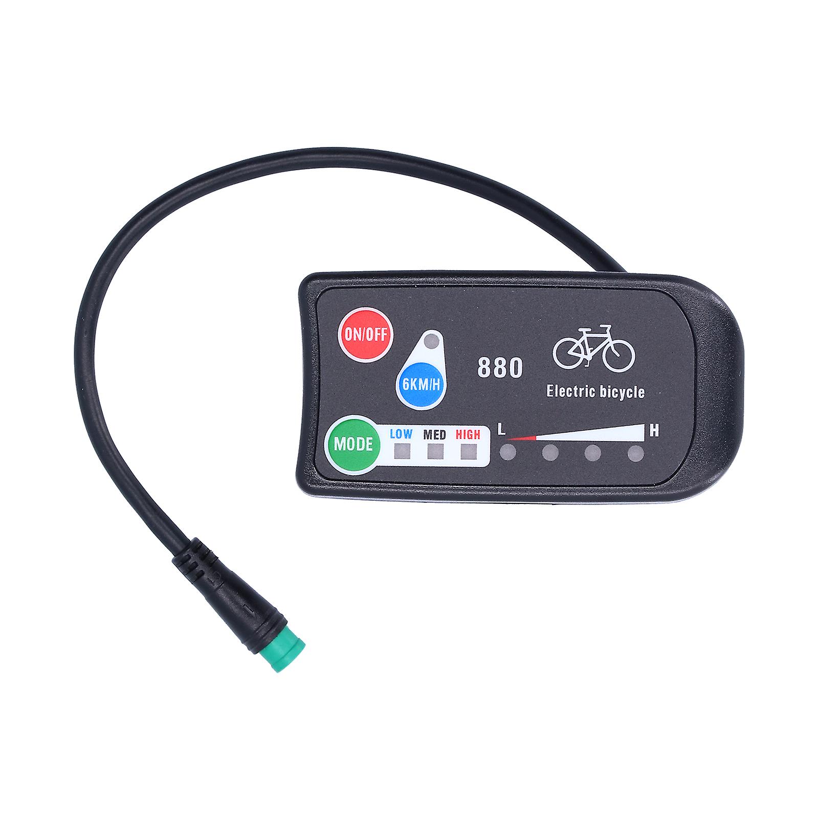 Electric Bicycle For Ktled880 Display Ebike 36v 48v Display Meter Ebike Accessories