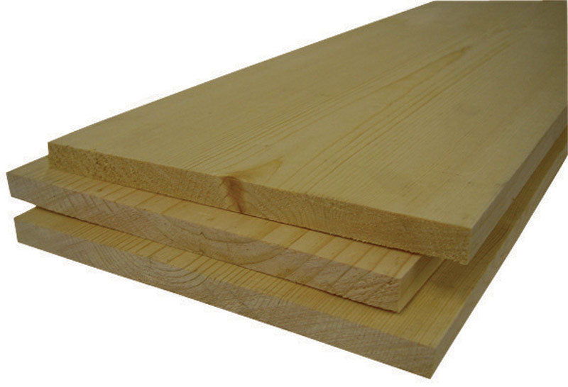 BOARD SOLID PINE 1X12X4'