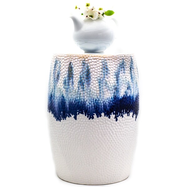 Euro Ceramica Fusion Blue and White Stoneware 18