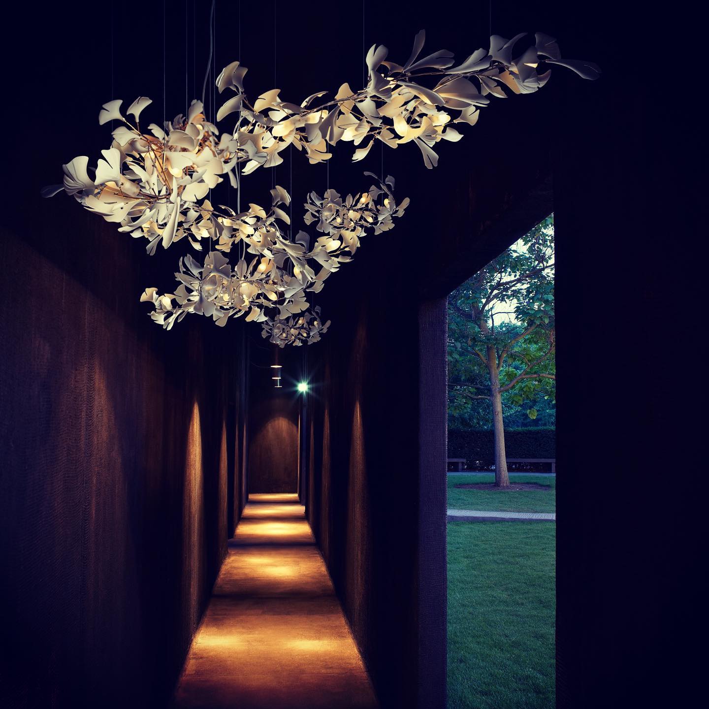 Gingko Leaves Chandelier