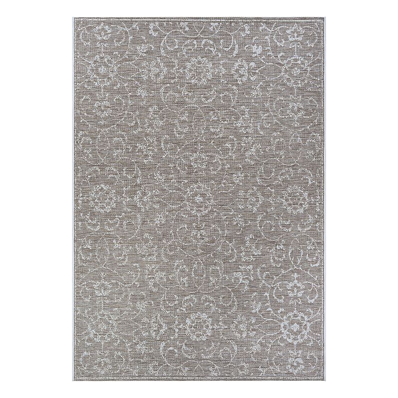 Couristan Monte Carlo Summer Vines Floral Indoor Outdoor Rug