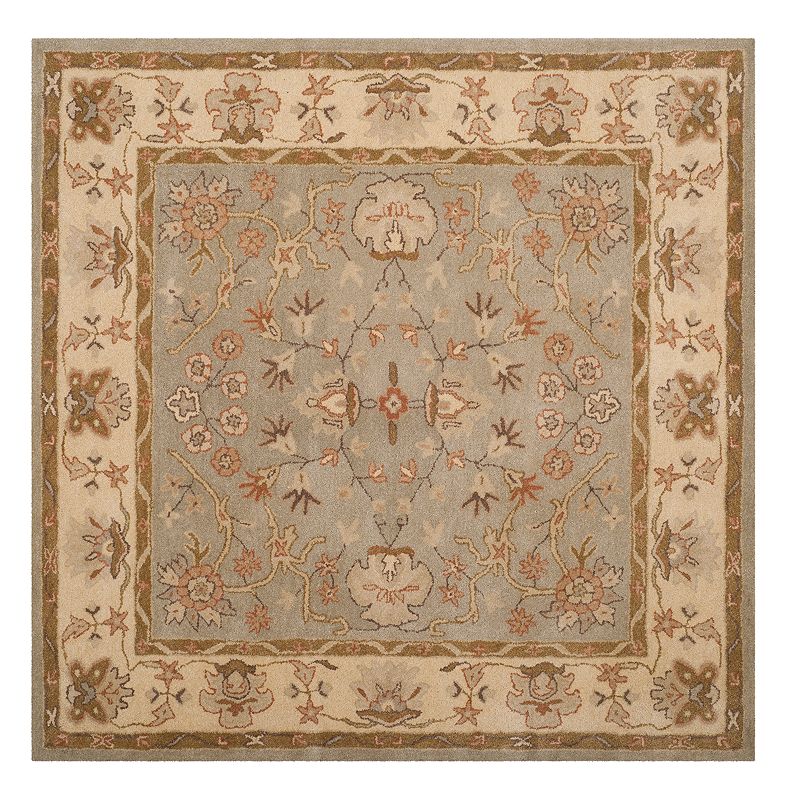 Safavieh Antiquity Suzanne Framed Floral Wool Rug