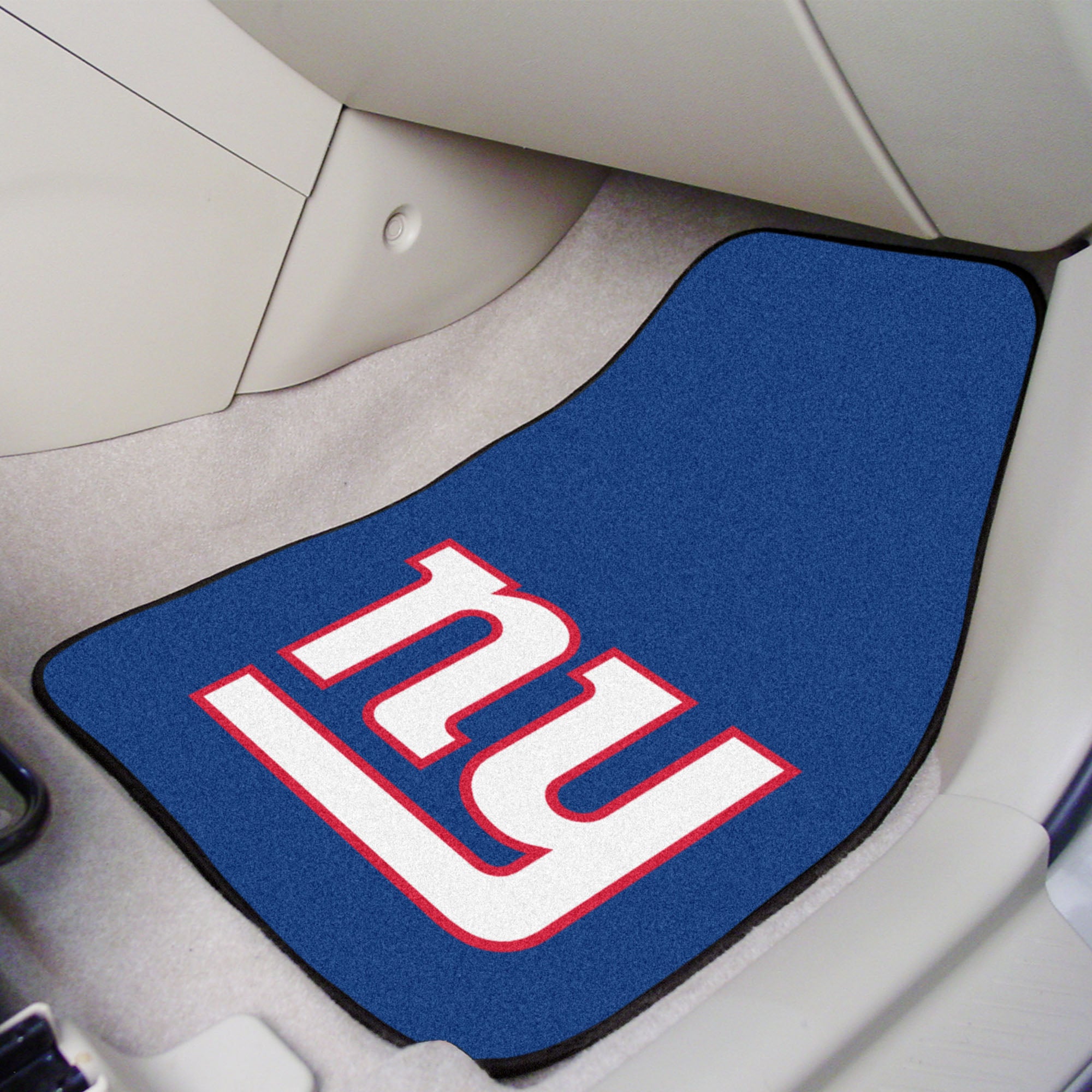 New York Giants 2-pc Carpeted Car Mats 17