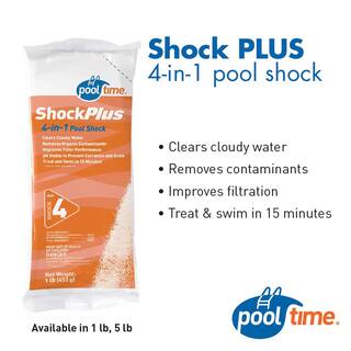 Pool Time 1 lb. Shock Plus (5-Pack) 12105PTM