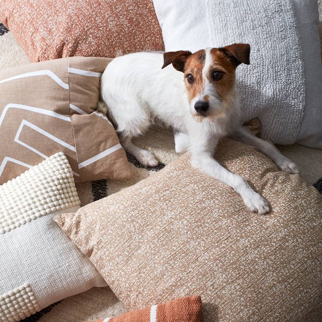 Modern Tufted Square Throw Pillow