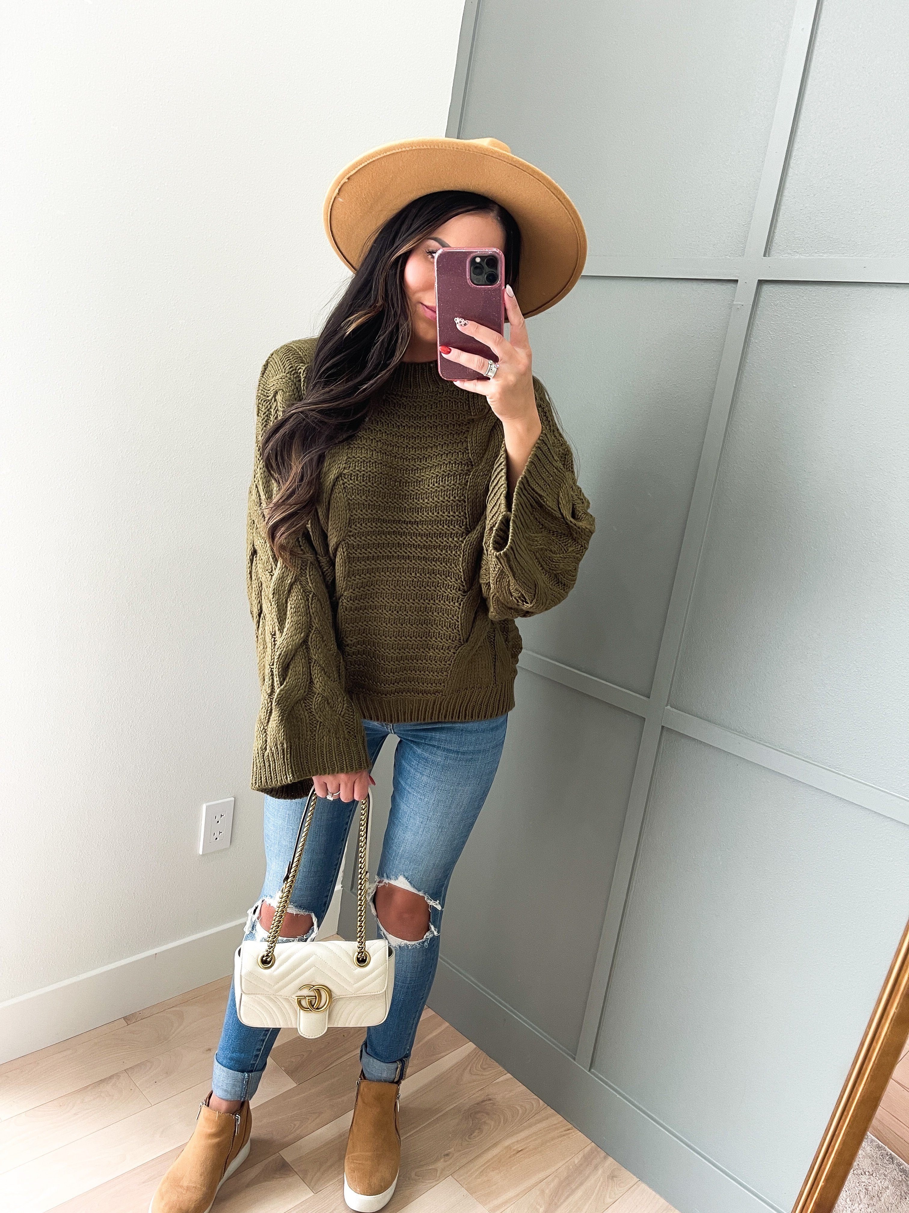 Optimistic Beauty Oversized Sweater