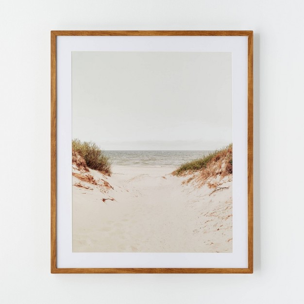 X 36 quot Sandy Shoreline Framed Framed Wall Poster Prints Designed With Studio Mcgee