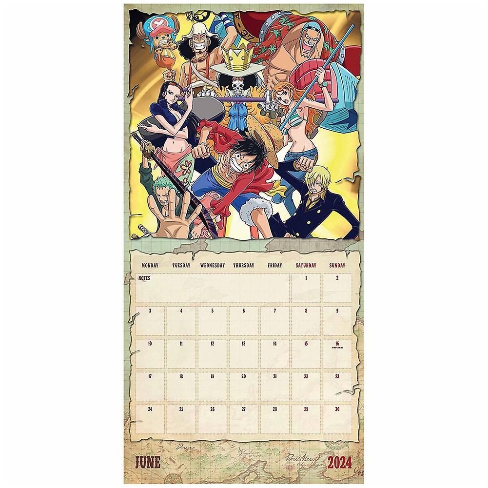 One Piece 2024 Square Wall Calendar