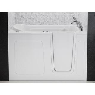 Universal Tubs HD Series 32 in. x 60 in. Right Drain Quick Fill Walk-In Air Tub in White HD3260RWA