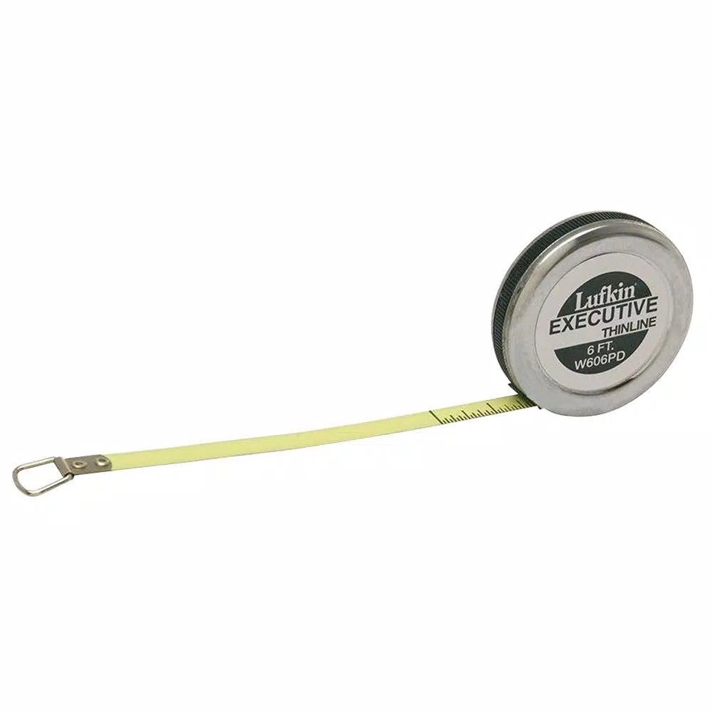 Lufkin 1/4 in. x 6 ft. Executive Diameter Engineerand#8217;s Tape Measure and#8211; XDC Depot