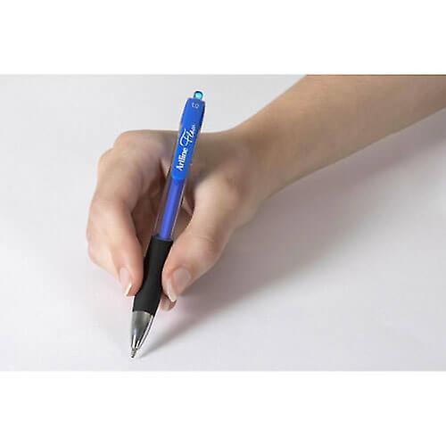 Artline Flow Retractable Pen 1.0mm (Box of 12)