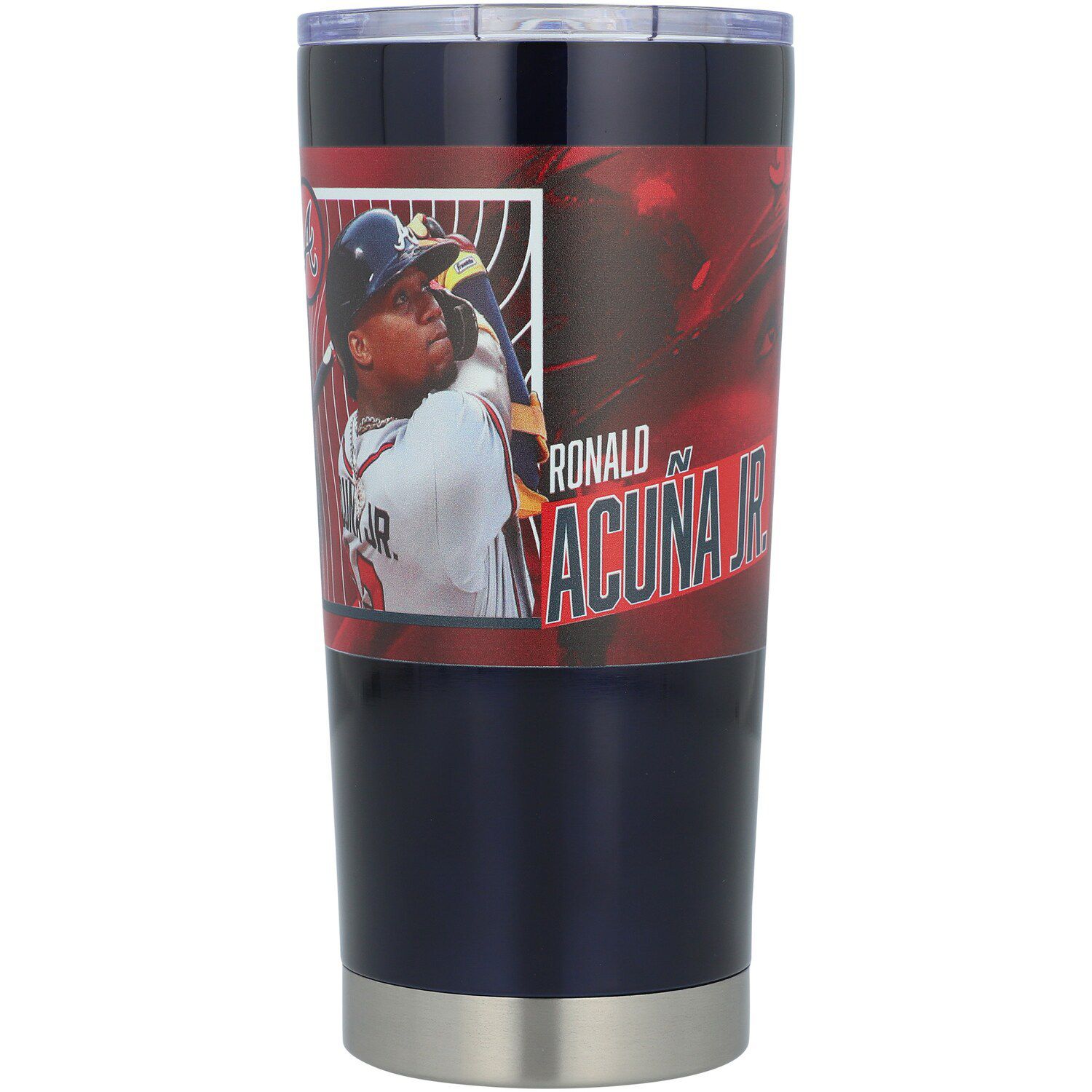 Ronald Acuna Jr. Atlanta Braves 20oz. Player Stainless Steel Tumbler